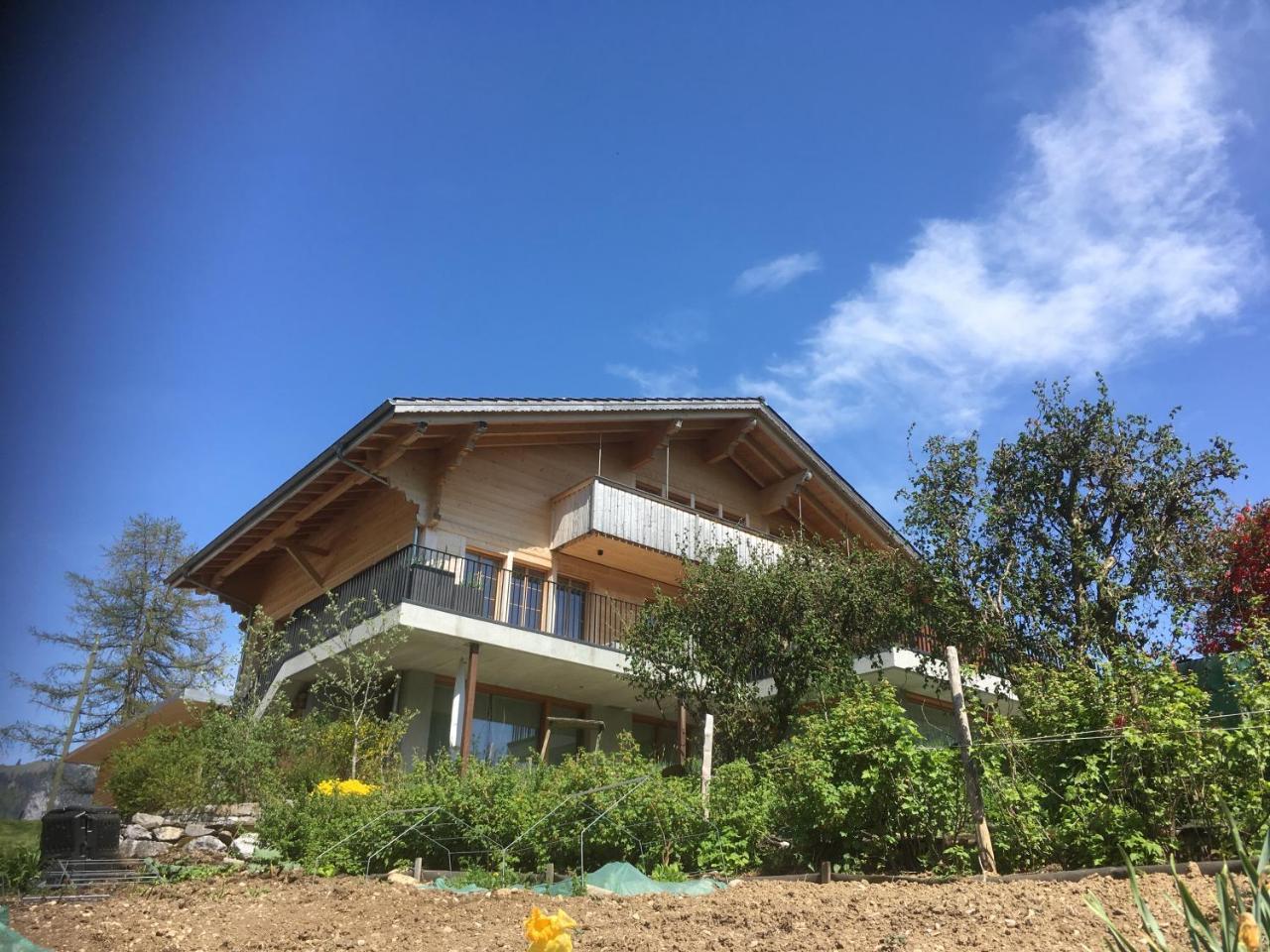 Chalet Park Apartment mit Sauna Hamam Diemtigen Exterior foto